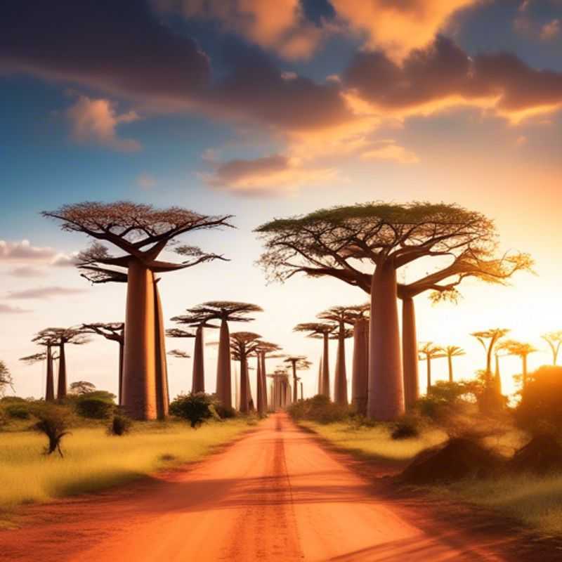 Unraveling the Whispers of the Baobabs: Madagascar's Avenue of Giants<h3>Madagascar's Avenue of the Baobabs: More Than Just a Pretty Picture (And How to Stay Safe Amongst the Giants!)</h3><h3>Baobab Bonanza: Myths, Mysteries, and Mosquito Nets on Madagascar's Iconic Avenue</h3><h3>From Legends to Landscapes: A Guide to the Avenue of the Baobabs and its Hidden Histories</h3><h3>Exploring the Avenue of the Baobabs: A Journey Through Time, Tall Tales, and Tourist Traps (Avoided!)</h3><h3>Sunsets, Secrets, and Safety: My Adventures on Madagascar's Avenue of the Baobabs</h3><h3>The Avenue of the Baobabs: A Photographer's Paradise and a Survivor's Guide</h3><h3>Beyond the Baobabs: Unearthing the Secrets of Madagascar's Ancient Avenue</h3>