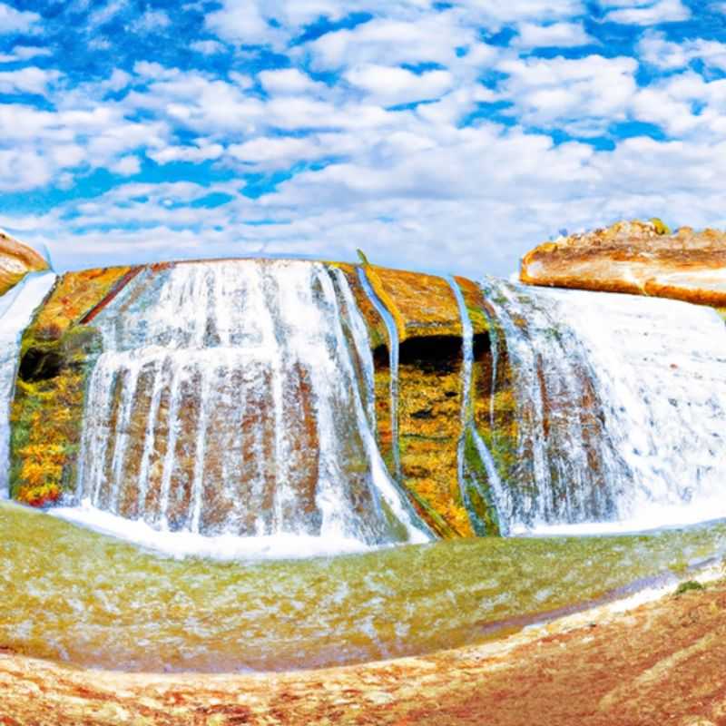 Un groupe de six personnes explore les merveilles de Wadi El Rayan, en Égypte, lors d'une escapade printanière de quatre jours, découvrant les formations rocheuses uniques et les lacs turquoise de cette oasis désertique.