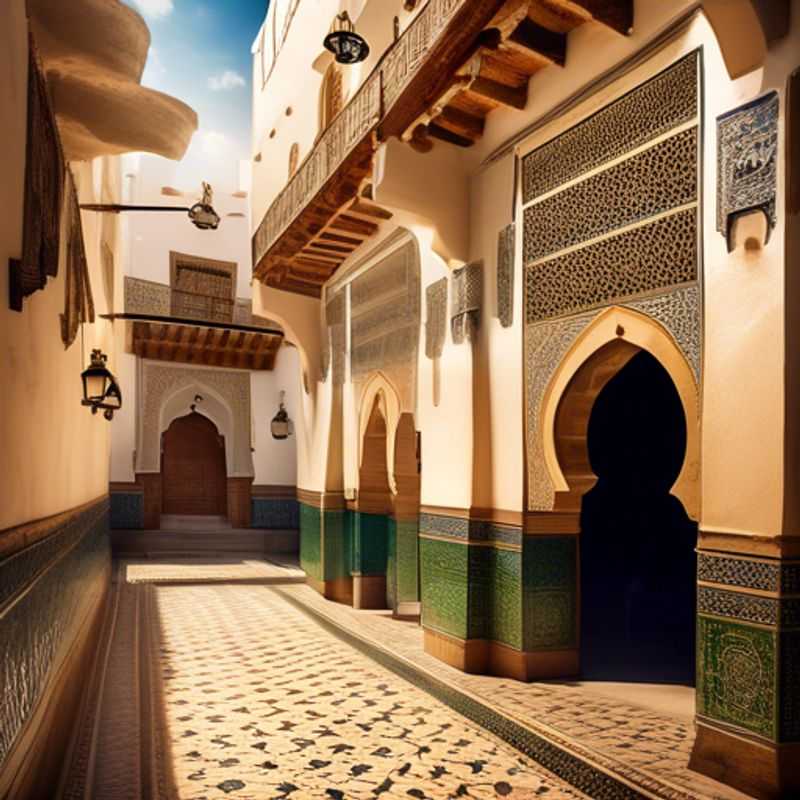 Tres parejas de exploradores culturales se adentran en los laberínticos callejones de la Medina de Fez, Marruecos, descubriendo el encanto y la riqueza de esta antigua ciudad durante su viaje de dos semanas entre el invierno y la primavera.