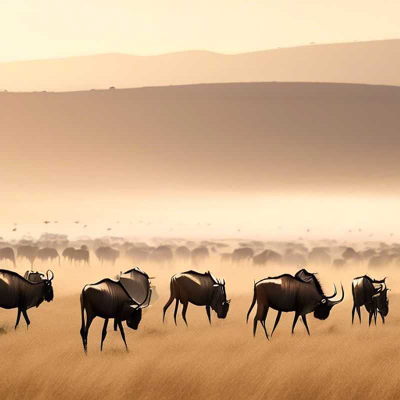 Découvrez les éléphants et la migration des gnous dans le parc national d'Amboseli, au Kenya et en Tanzanie, au printemps