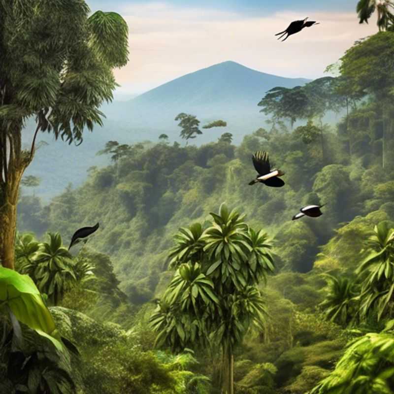 Découvrez la promenade du village de Buhoma dans la forêt impénétrable de Bwindi, en Ouganda, au printemps