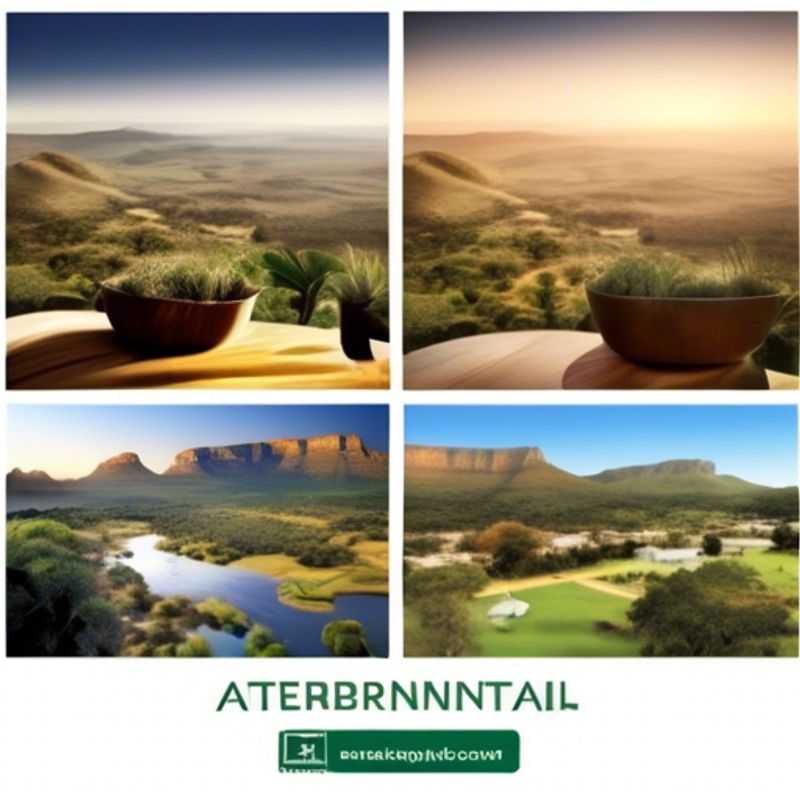 A family of adventurers, including the business traveler parents and their curious children, explore the majestic landscapes of Royal Natal National Park in South Africa during the vibrant fall season.