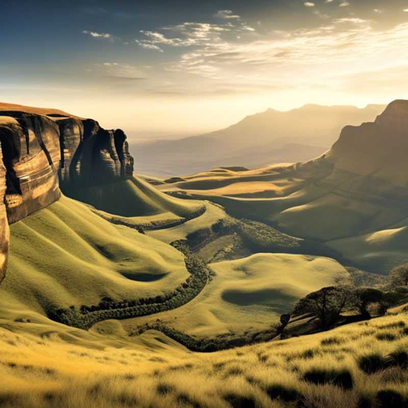 Trekking Through the Majestic Tugela Gorge: An Autumn Adventure in South Africa's Royal Natal National Park