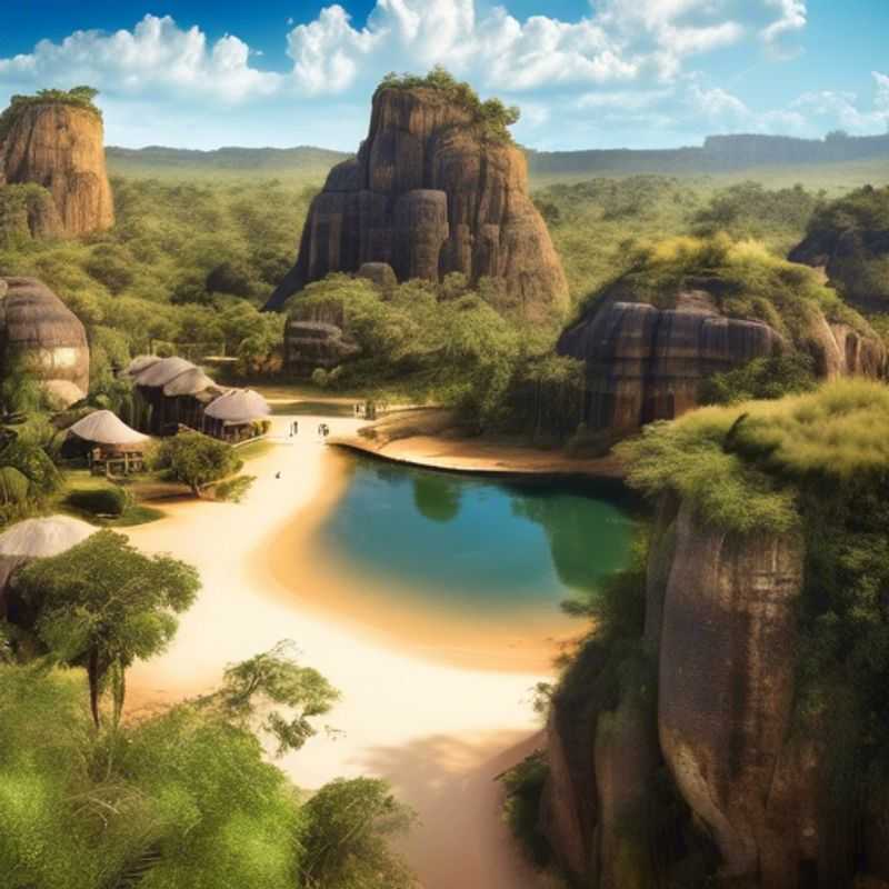 Le Parc National d'Isalo, Madagascar : paysages spectaculaires de canyons, piscines naturelles et formations rocheuses uniques.