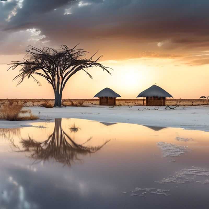 A quelle heure admirer les merveilles des Pans de Makgadikgadi ? Le meilleur moment pour une aventure botswanaise inoubliable !<h3>Makgadikgadi Pans &#58; Le mystère des plaines salées&#44; à l'aube ou au crépuscule ?</h3><h3>Sous le soleil de minuit ou à la fraîcheur du soir ? Découvrir les Pans de Makgadikgadi au Botswana à l'heure idéale.</h3><h3>L'heure magique des Pans de Makgadikgadi &#58; Quand la lumière révèle la beauté brute du Botswana.</h3><h3>Quelle heure choisir pour une rencontre inoubliable avec la nature et les habitants des Pans de Makgadikgadi?</h3><h3>Voyage au cœur des Pans de Makgadikgadi &#58; Le moment parfait pour une aventure responsable et enrichissante.</h3><h3>Au fil des heures&#44; les Pans de Makgadikgadi se dévoilent &#58; Une exploration au rythme du soleil.</h3>