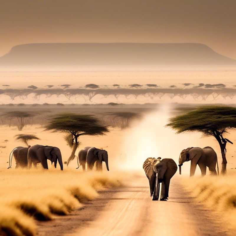 Captura impresionantes fotografías del Monte Kilimanjaro desde Observation Hill en el Parque Nacional de Amboseli, Kenia, durante el otoño