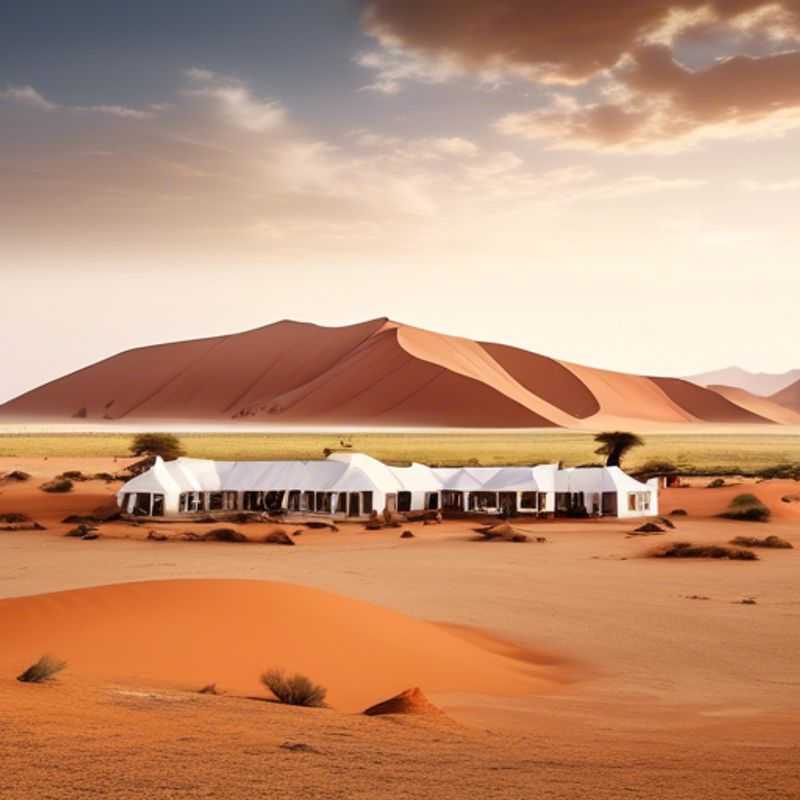 Plongez dans l'atmosphère chaleureuse d'un braai traditionnel namibien sous les étoiles à Sossusvlei, Namibie