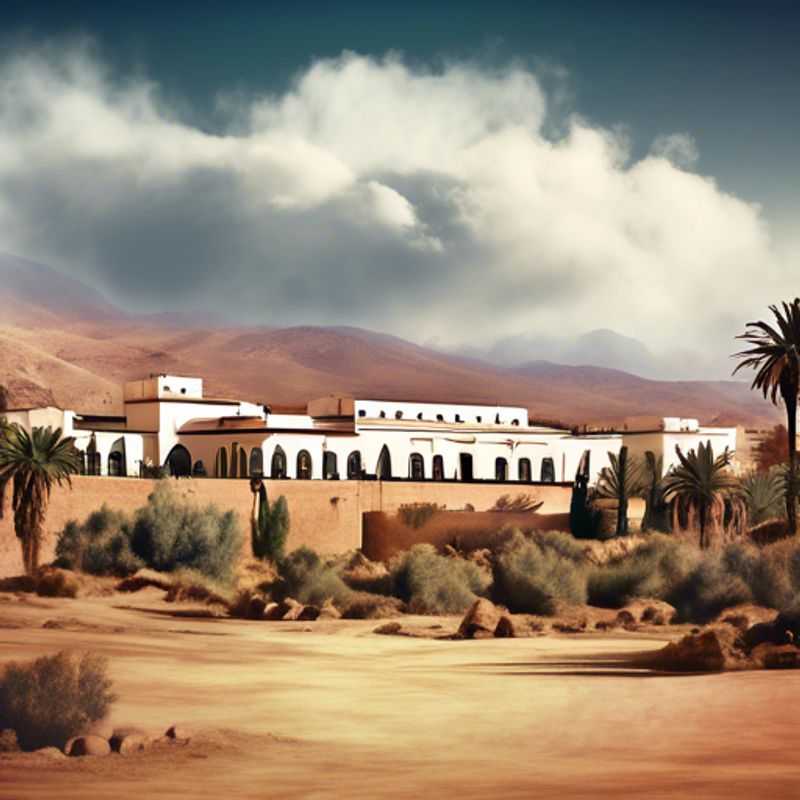 Here are a few options for alt text for an image of Atlas Film Studios in Morocco, each with a slightly different emphasis: